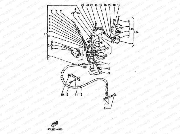 FRONT MASTER CYLINDER