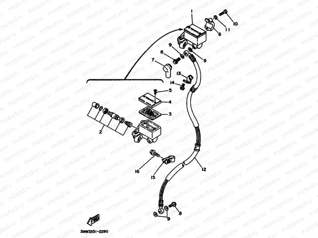 FRONT MASTER CYLINDER