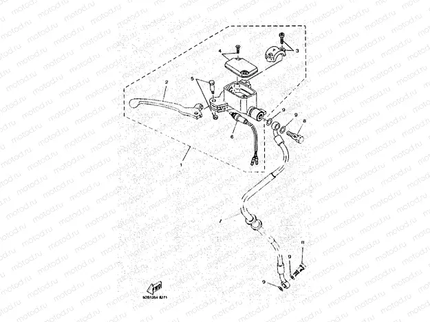 FRONT MASTER CYLINDER
