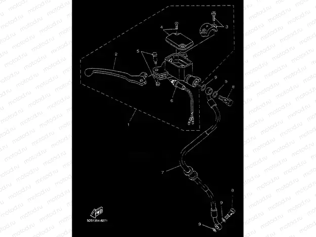 FRONT MASTER CYLINDER