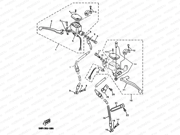 FRONT MASTER CYLINDER