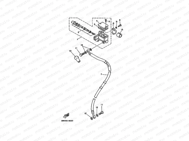 FRONT MASTER CYLINDER