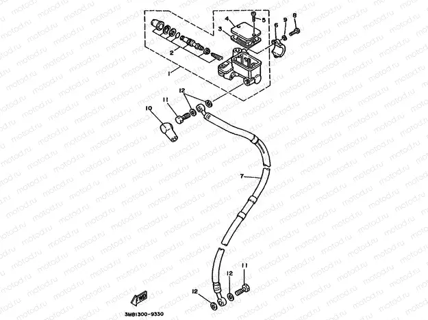FRONT MASTER CYLINDER