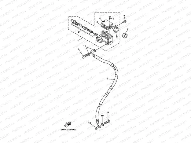 FRONT MASTER CYLINDER