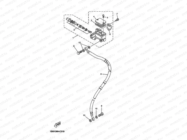 FRONT MASTER CYLINDER