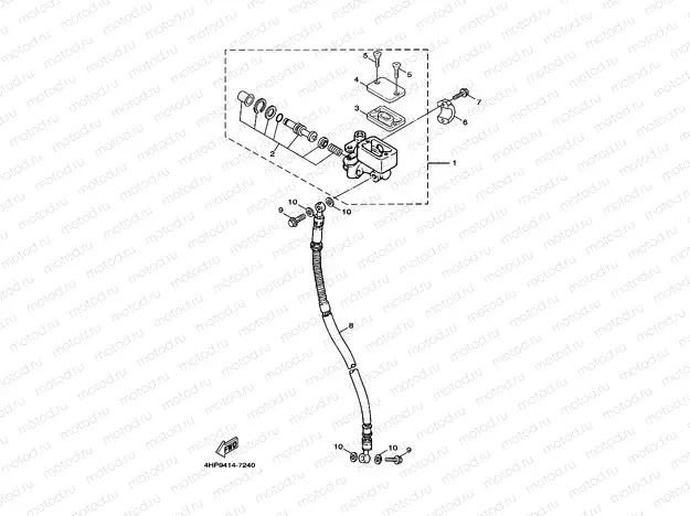 FRONT MASTER CYLINDER