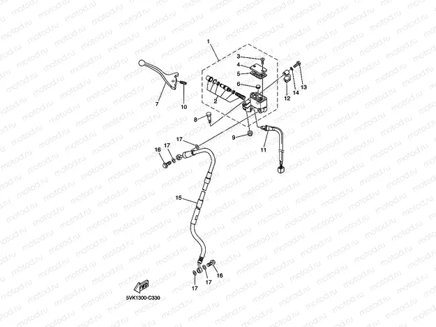 FRONT MASTER CYLINDER