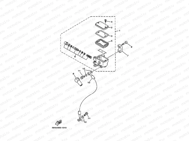 FRONT MASTER CYLINDER