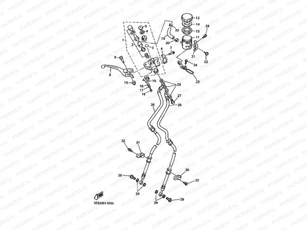 FRONT MASTER CYLINDER