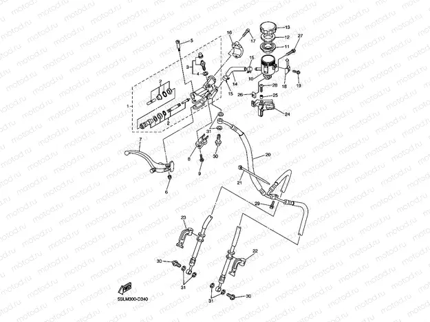 FRONT MASTER CYLINDER
