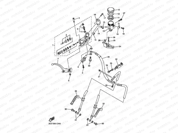FRONT MASTER CYLINDER