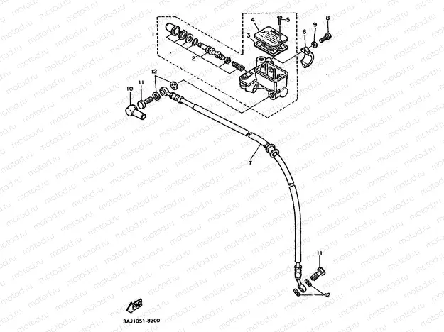 FRONT MASTER CYLINDER