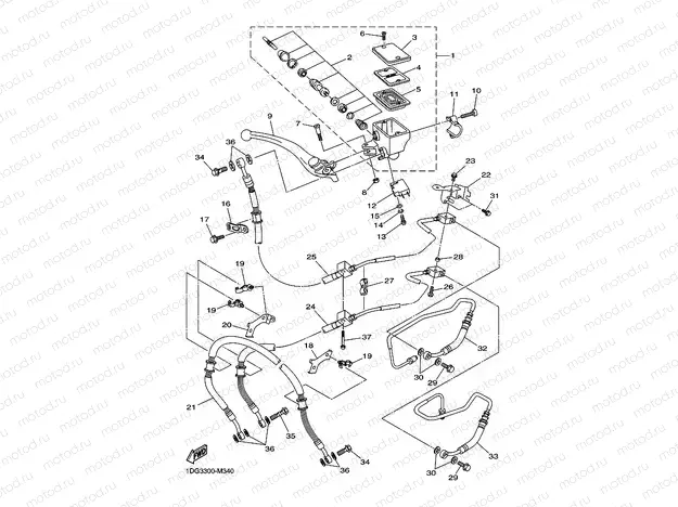 FRONT MASTER CYLINDER