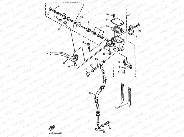 FRONT MASTER CYLINDER
