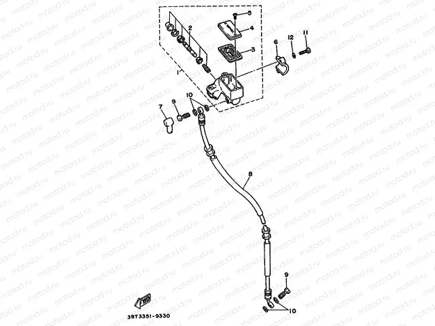 FRONT MASTER CYLINDER
