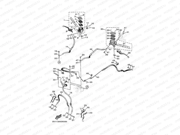 FRONT MASTER CYLINDER