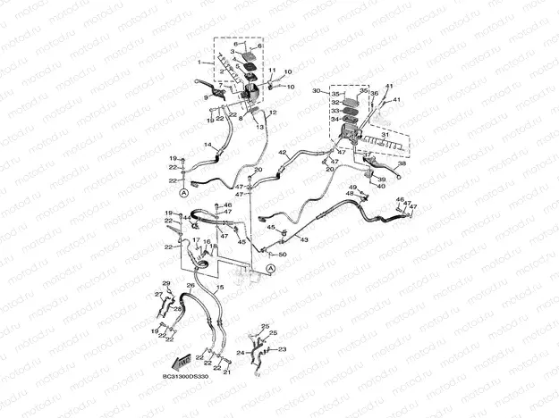 FRONT MASTER CYLINDER