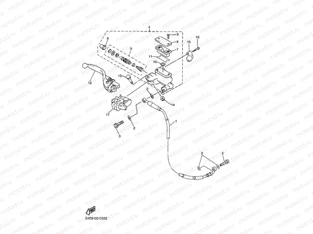 FRONT MASTER CYLINDER