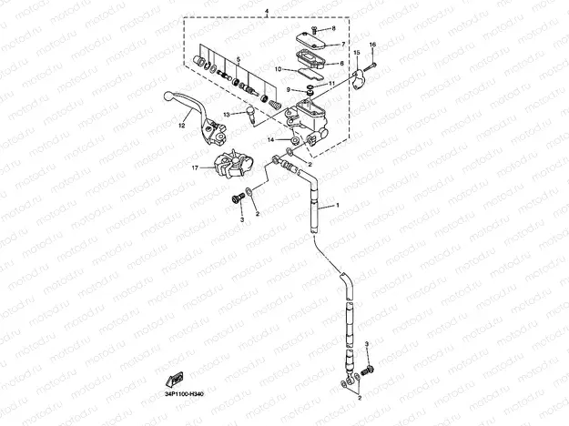 FRONT MASTER CYLINDER