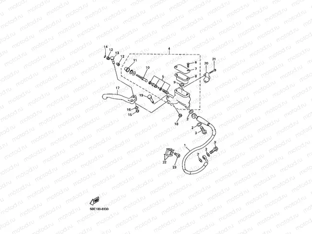 FRONT MASTER CYLINDER