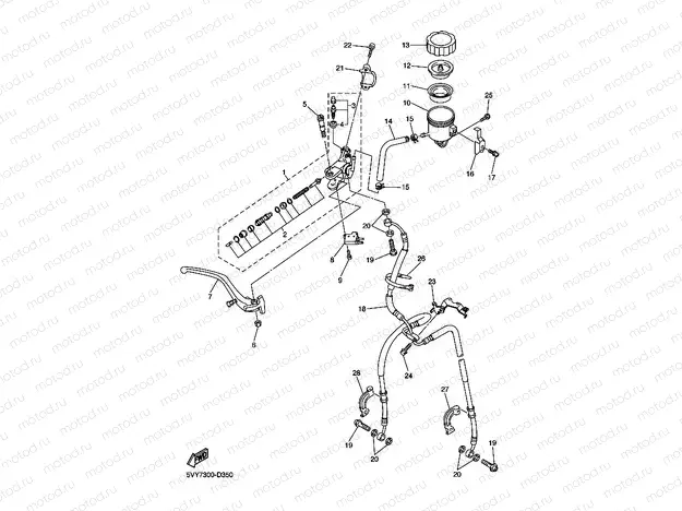 FRONT MASTER CYLINDER