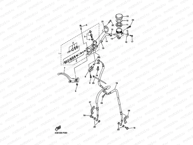 FRONT MASTER CYLINDER