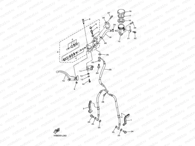 FRONT MASTER CYLINDER
