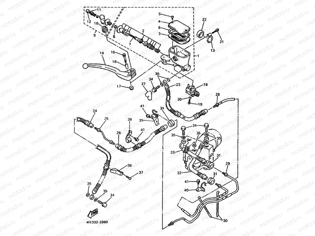 FRONT MASTER CYLINDER