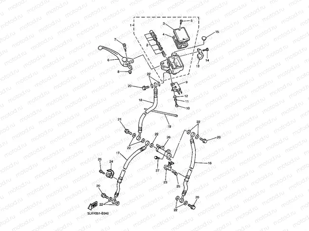 FRONT MASTER CYLINDER