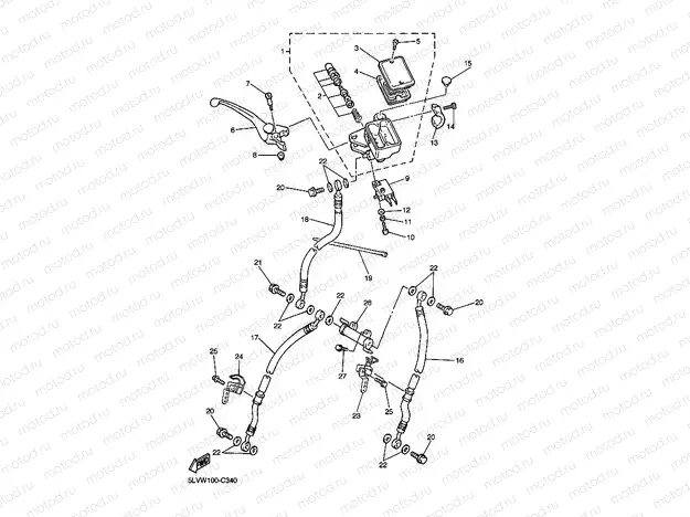 FRONT MASTER CYLINDER