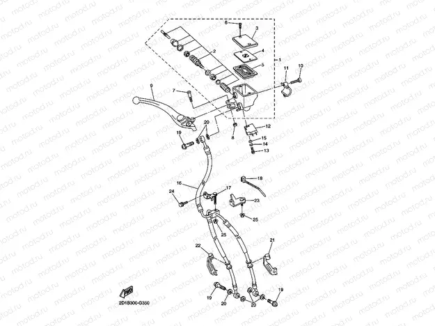 FRONT MASTER CYLINDER