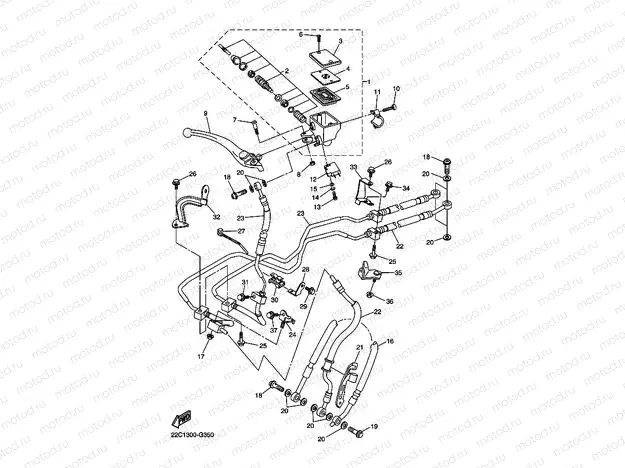 FRONT MASTER CYLINDER