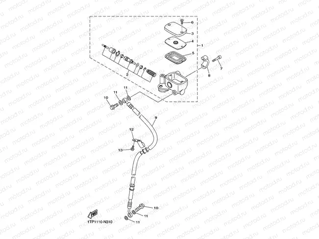 FRONT MASTER CYLINDER