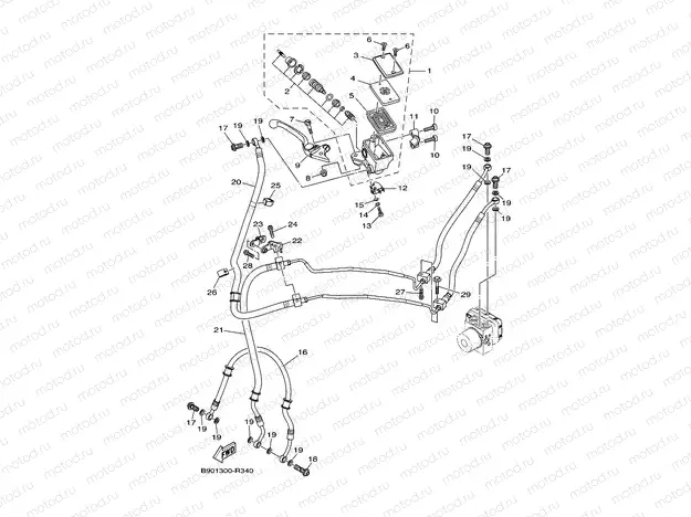 FRONT MASTER CYLINDER
