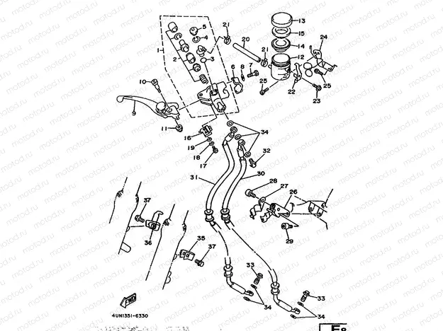 FRONT MASTER CYLINDER