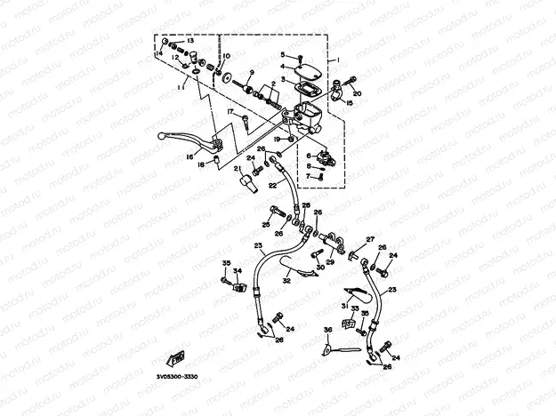 FRONT MASTER CYLINDER