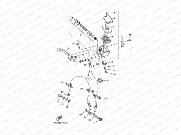 FRONT MASTER CYLINDER