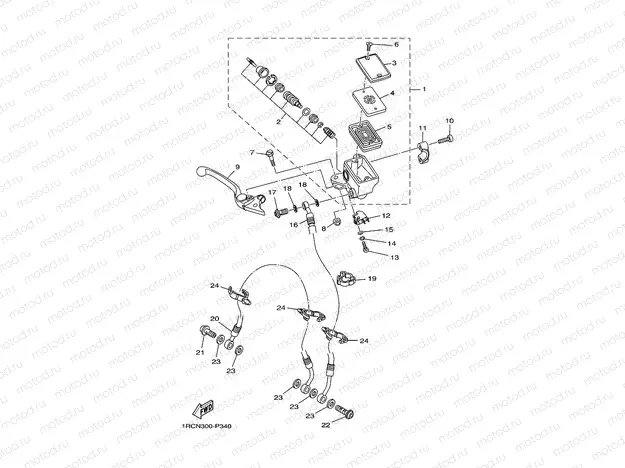 FRONT MASTER CYLINDER
