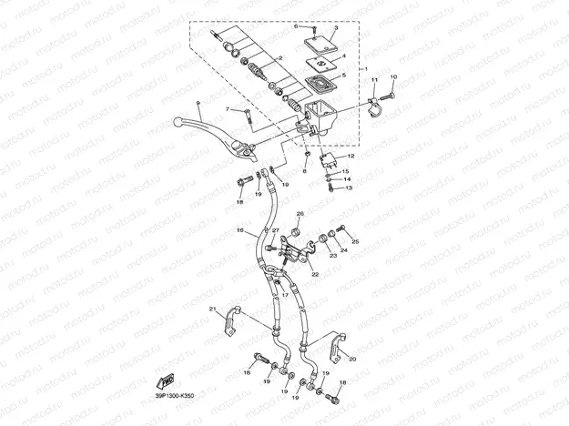 FRONT MASTER CYLINDER