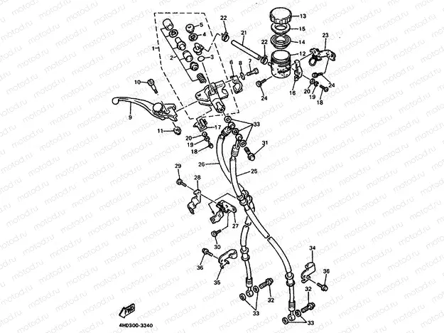 FRONT MASTER CYLINDER