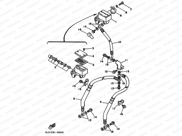 FRONT MASTER CYLINDER