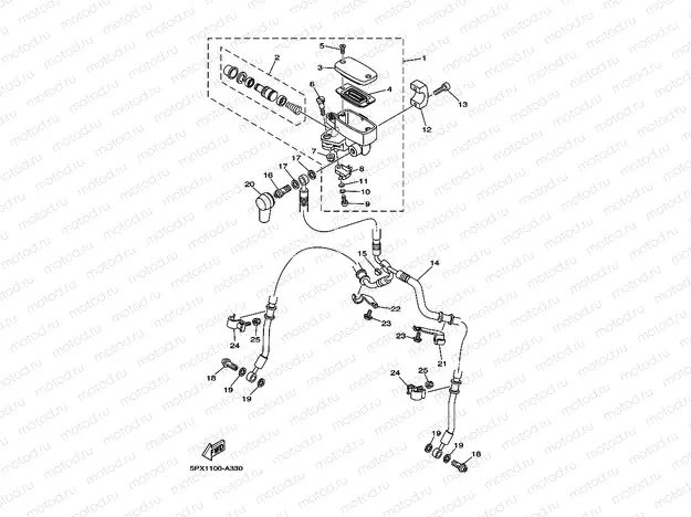 FRONT MASTER CYLINDER