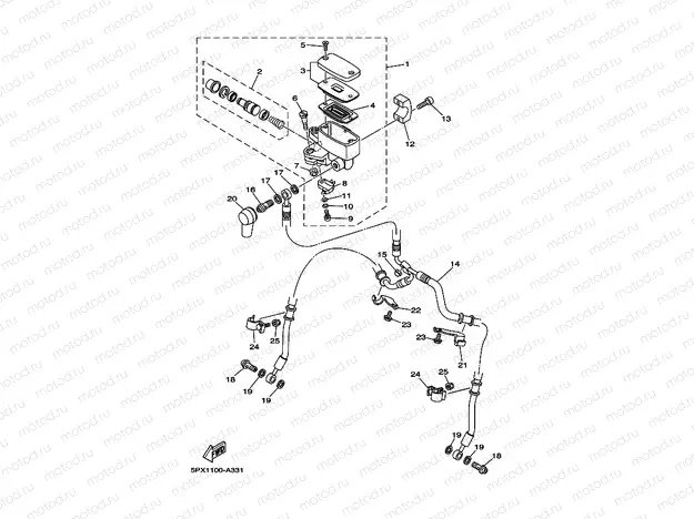 FRONT MASTER CYLINDER