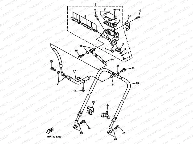 FRONT MASTER CYLINDER