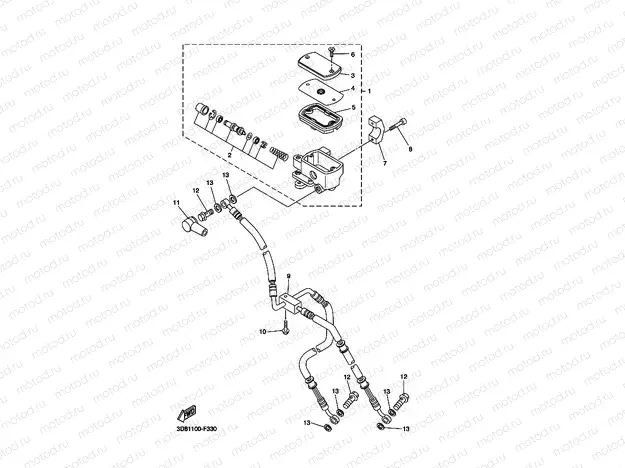 FRONT MASTER CYLINDER