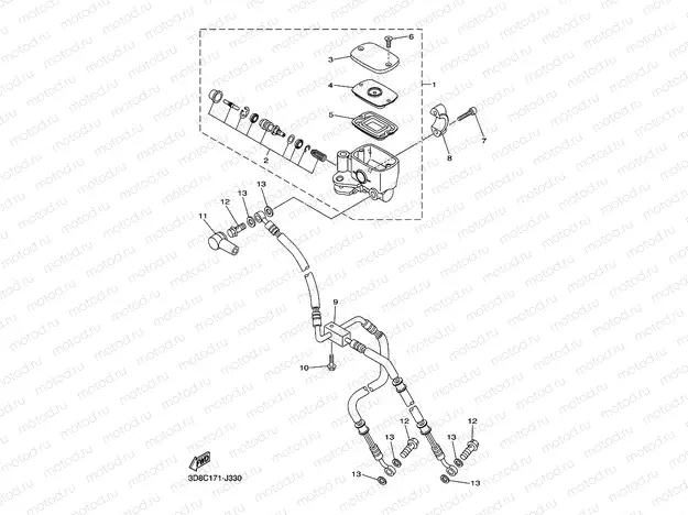 FRONT MASTER CYLINDER