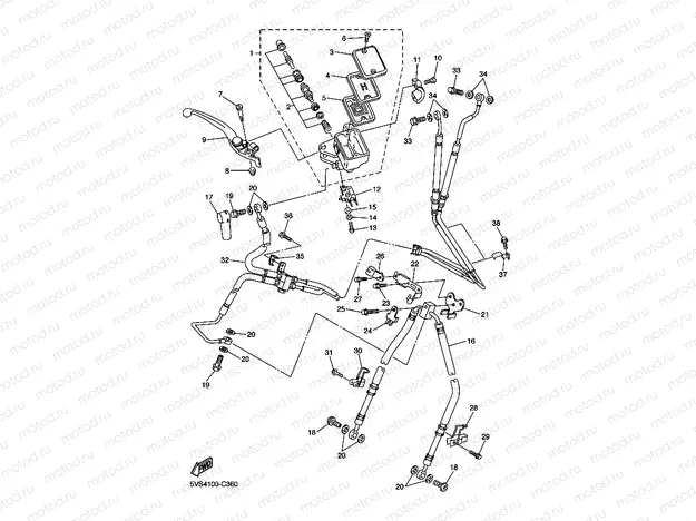 FRONT MASTER CYLINDER