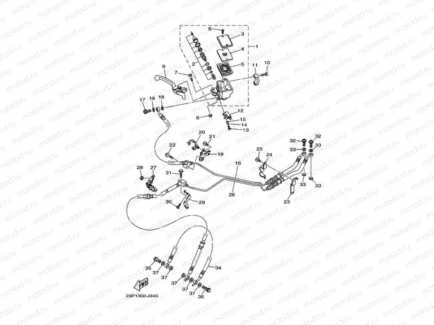 FRONT MASTER CYLINDER