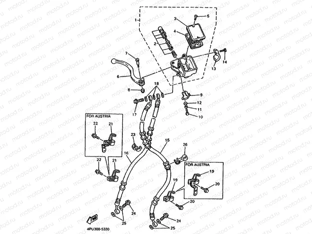 FRONT MASTER CYLINDER