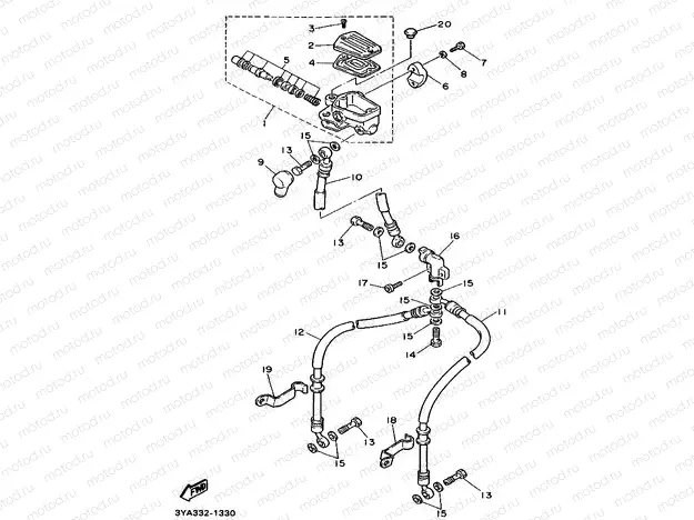 FRONT MASTER CYLINDER